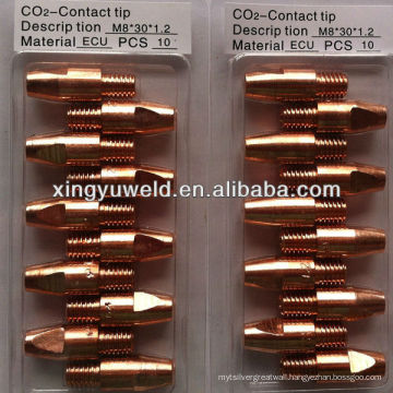 Binzel type 36kd welding contact tip supplier/ gas cutting tip